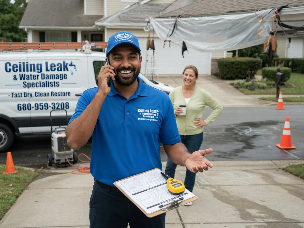 Ceiling Leak Cleanup Thorsby, AL FAQs
